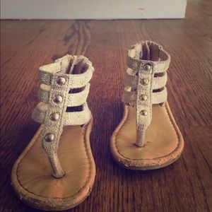 Toddler gladiator sandals